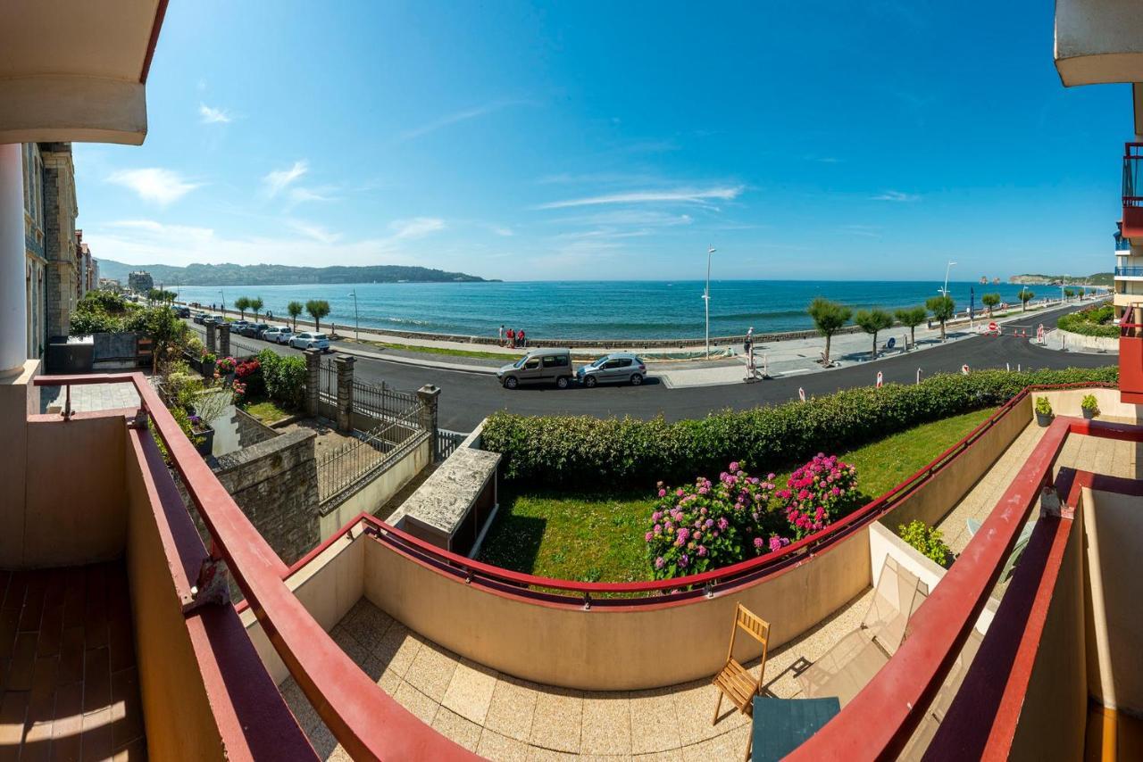 Premiere Ligne De Plage, Face A La Mer Hendaye Exteriér fotografie